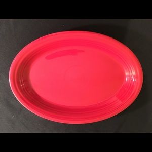 13.5” Fiesta Scarlet Oval Platter